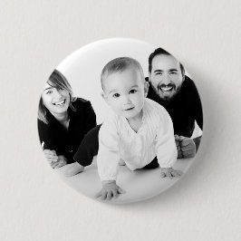 Personlig Photo Gift for Him Pin Button Knapp