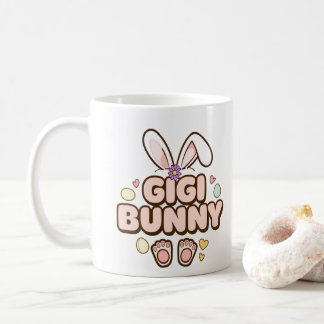 Personlig Photo ’Gigi Bunny’ Påsk Coffee Mugg