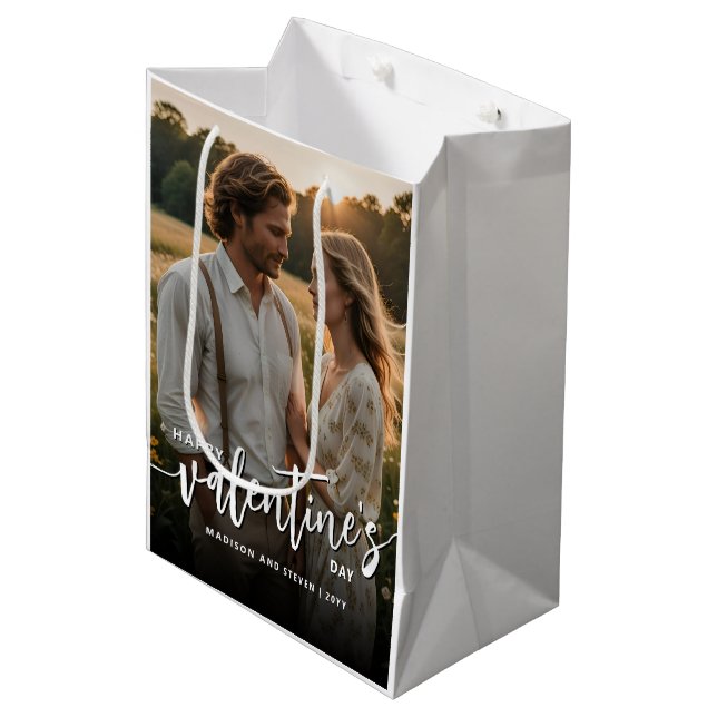 Personlig Photo Glad Alla hjärtans dag-Elegant (Framsidan Vinklad)