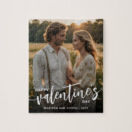 Personlig Photo Glad Alla hjärtans dag-Elegant Pussel