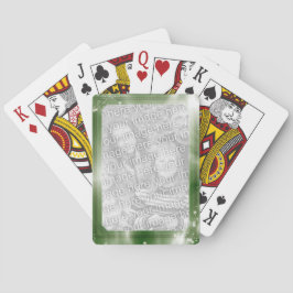 Personlig Photo | GRÖNT RAM Casinokort