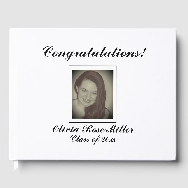 Personlig Photo Guest Bok (Framsida)