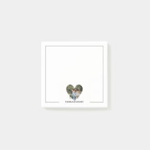 Personlig Photo Heart Ram Modern Calligraphy