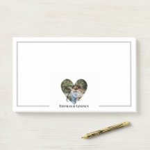 Personlig Photo Heart Ram Modern Calligraphy