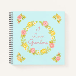 Personlig Photo I Kärlek Grandma Sketchbook