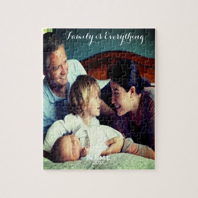 Personlig Photo Jigszle Puzzle Pussel (Vertikal)