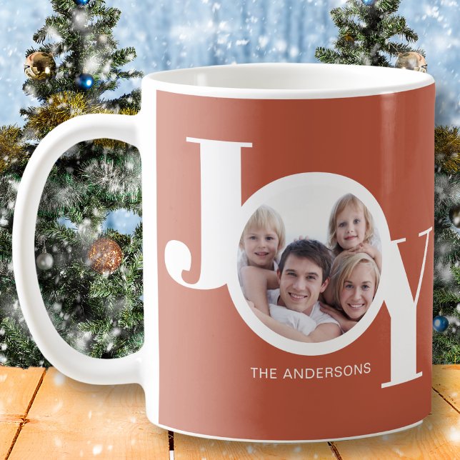 Personlig Photo Joy Rust Kaffemugg (Skapare uppladdad)