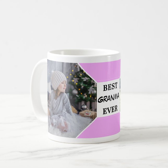 Personlig Photo Kaffemugg (Framsida vänster)