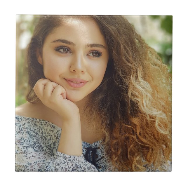 Personlig Photo Kakelplatta (Framsidan)