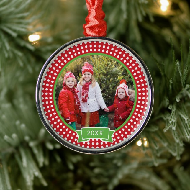 Personlig Photo Keepsak Ornament (Träd)