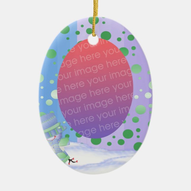 Personlig Photo Keepsak Ornament (Framsidan)