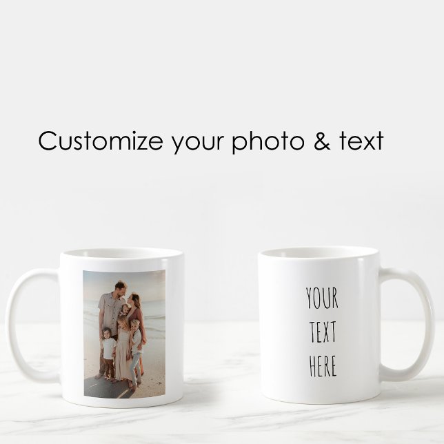 Personlig Photo Kopp Anpassningsbar Text Bild (Personalized Photo Cup Custom Text Picture)