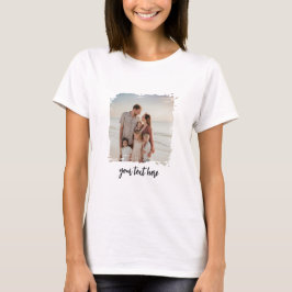 Personlig Photo Kopp Anpassningsbar Text Family Bi T Shirt