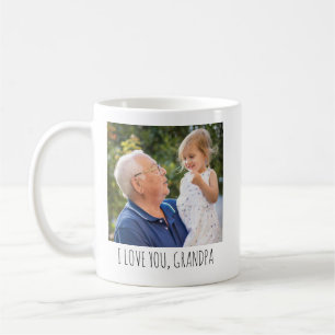 Personlig Photo Kopp Anpassningsbar Text Grandpa B