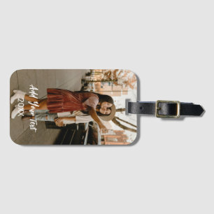Personlig Photo Luggage Tag Bagagebricka