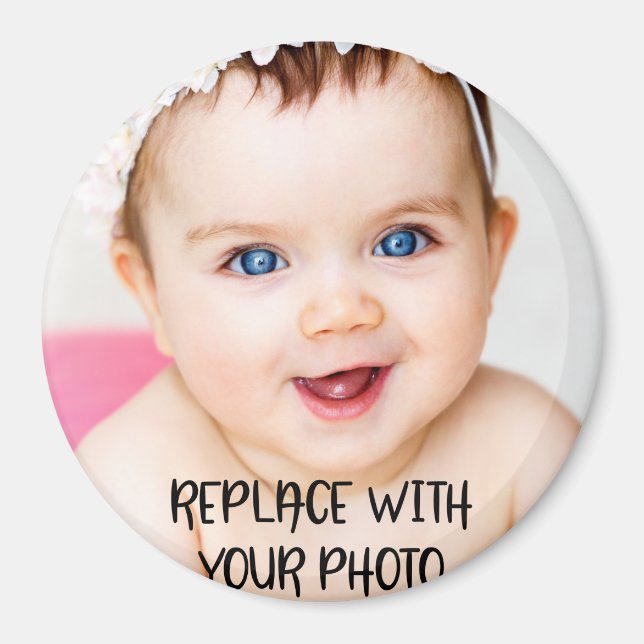 Personlig Photo Magnet (Framsidan)