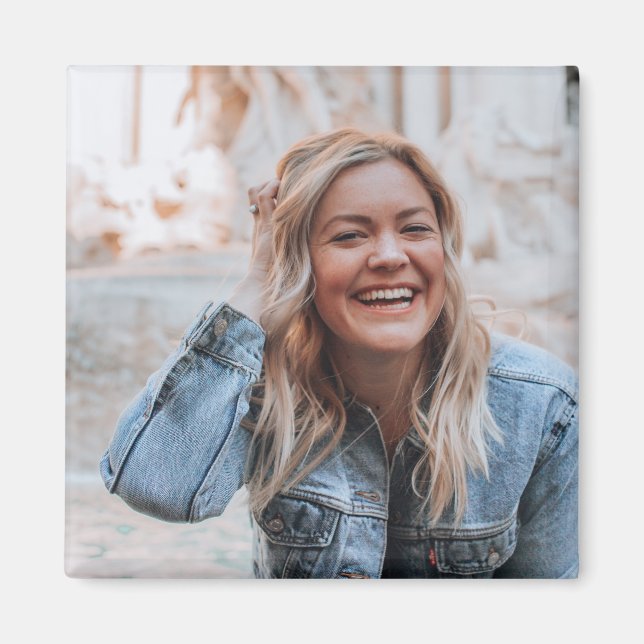 Personlig Photo Magnet (Framsidan)