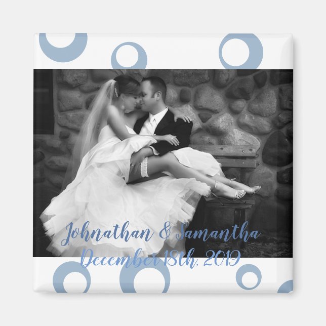 Personlig Photo Magnet Seahorse Sea Ocean Beach (Framsidan)