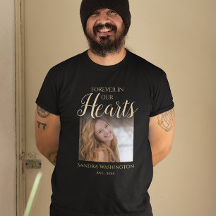 Personlig Photo Memorial T-Shirt