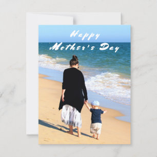 Personlig Photo Mors dag Card dina foton Julkort