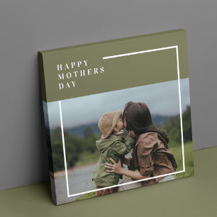 Personlig Photo Mors dag Gift Canvastryck
