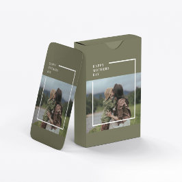 Personlig Photo Mors dag Gift Casinokort