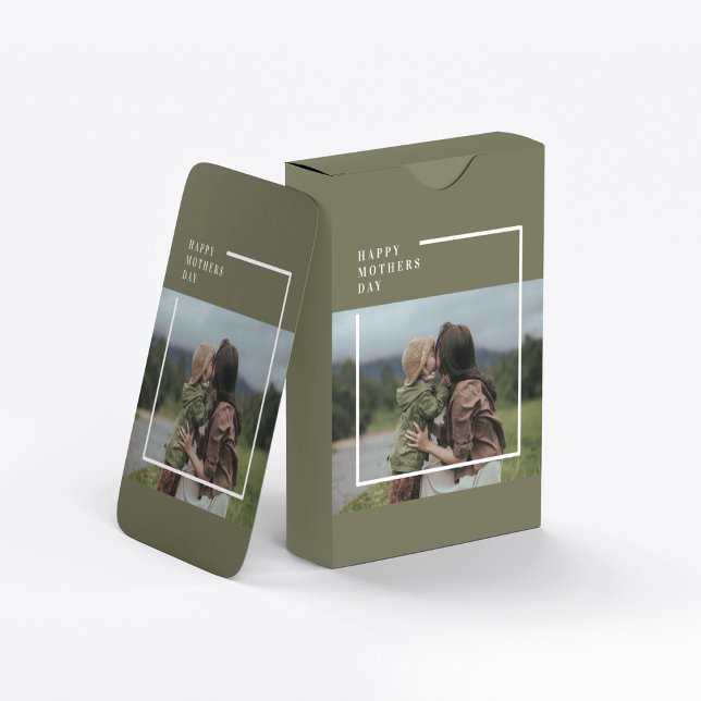 Personlig Photo Mors dag Gift Casinokort (Skapare uppladdad)