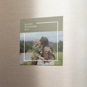 Personlig Photo Mors dag Gift Magnet