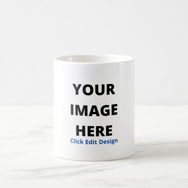 Personlig Photo Mugg med Anpassningsbar Bild (Center)