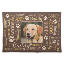 Personlig Photo Namn | Brun Hund