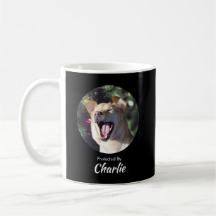 Personlig Photo Namn Hund Gravid Meddelande om Kaffemugg