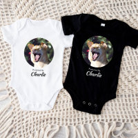 Personlig Photo Namn Hund Gravid Meddelande om 