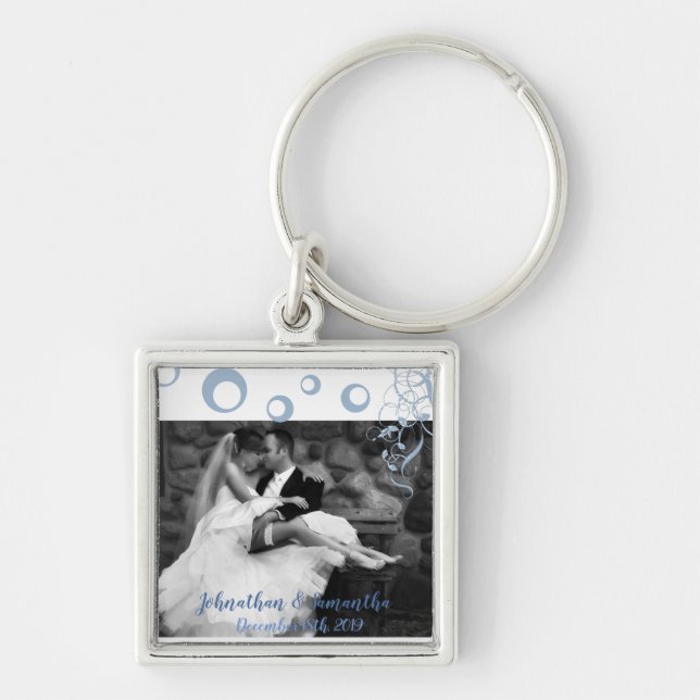 Personlig Photo Nyckelring Seahorse Sea Ocean (Framsidan)
