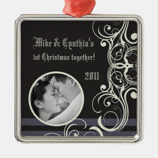 Personlig Photo Ornament Black Tie Affair (Framsidan)