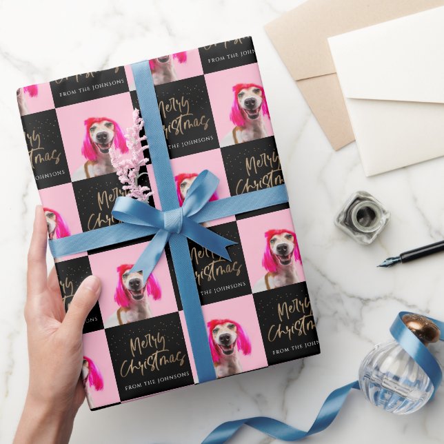 Personlig Photo Pet Hund God jul Presentpapper (Gifting)