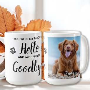 Personlig Photo Pet Memorial Coffee Mugg
