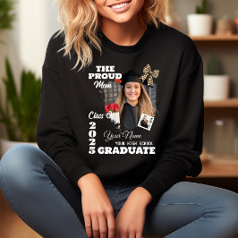 Personlig Photo, Proud Mamma från 2025 Student T Shirt