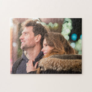 Personlig Photo Puzzle Julafton Gifts. Pussel