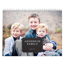 Personlig Photo Säsong Calendar Kalender