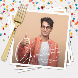 Personlig Photo Studenten Pappersservett