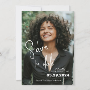 Personlig Photo Studenten Spara Datumet
