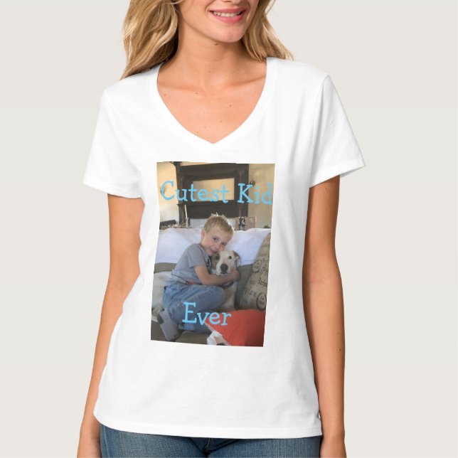 PERSONLIG PHOTO T-Shirt (Framsida)