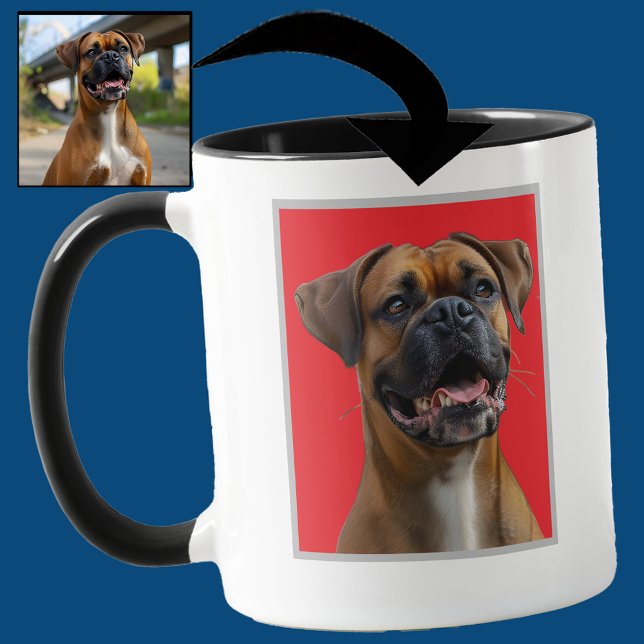 Personlig Photo T-Shirt Mugg (Skapare uppladdad)