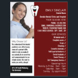 Personlig Photo, Tandvård, dentistreklam Reklamblad<br><div class="desc">Personlig Photo,  Tandvård,  Dentist Advertising Flyer av Affärskortet Store.</div>