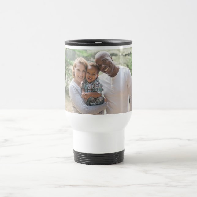 Personlig Photo Travel/Commuter Mugg (Center)
