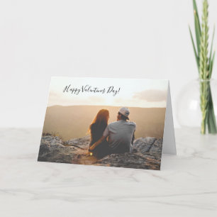 Personlig Photo Valentines day Card Inbjudan