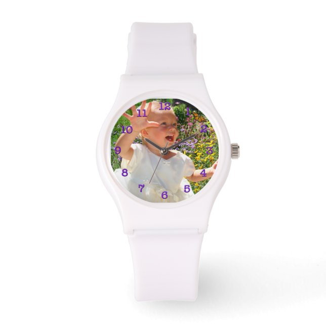 Personlig Photo Watches with DITT PHOTO Armbandsur (Framsida)