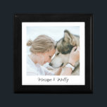 Personlig Photo Wood Keepsak Box Minnesask<br><div class="desc">En söt personlig fotovirke lackerad keepsakbox . Lägg till ett foto av vilket slag som helst.</div>