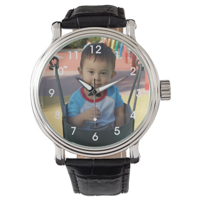 Personlig Photo Wrist Watch Armbandsur (Framsida)