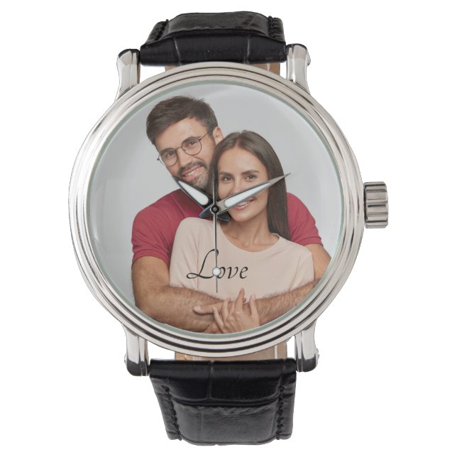 Personlig Photograph Watch Armbandsur (Framsida)